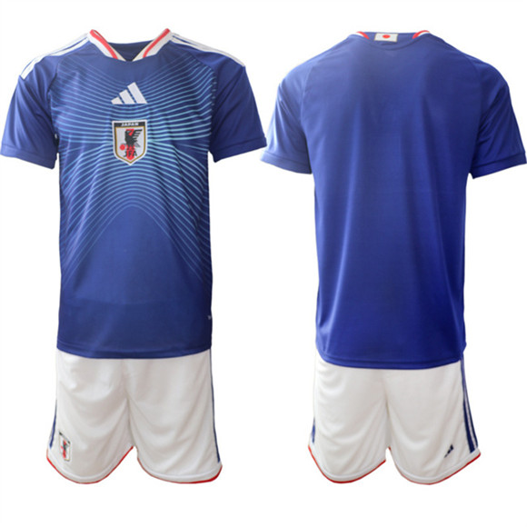 Men's Japan 2026 Blue Home Soccer Jersey Suit
