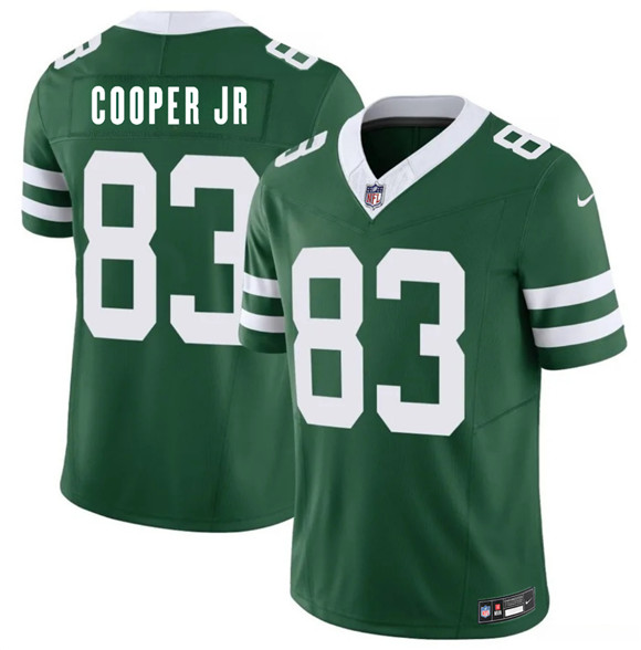 Men's New York Jets #83 Omar Cooper Jr Green 2026 Draft F.U.S.E. Vapor Untouchable Limited Football Stitched Jersey