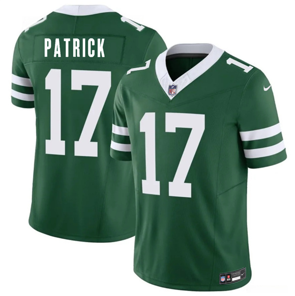 Men's New York Jets #17 Tim Patrick Green 2026 F.U.S.E. Vapor Untouchable Limited Football Stitched Jersey