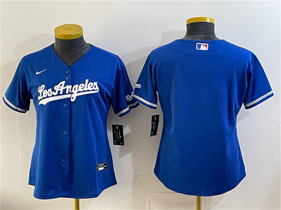 Youth Los Angeles Dodgers Blank Royal Alternate Stadium Stitched Baseball Jersey