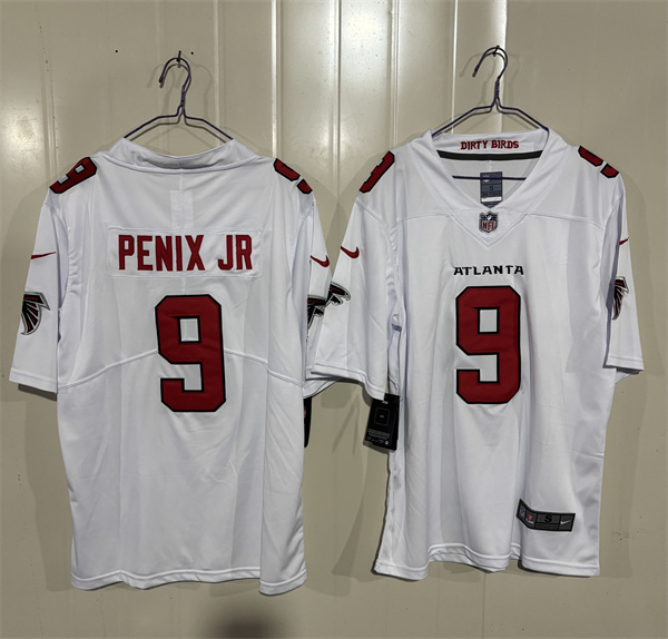 Men's Atlanta Falcons #9 Michael Penix Jr. White 2026 New Vapor Untouchable Limited Football Stitched Jersey
